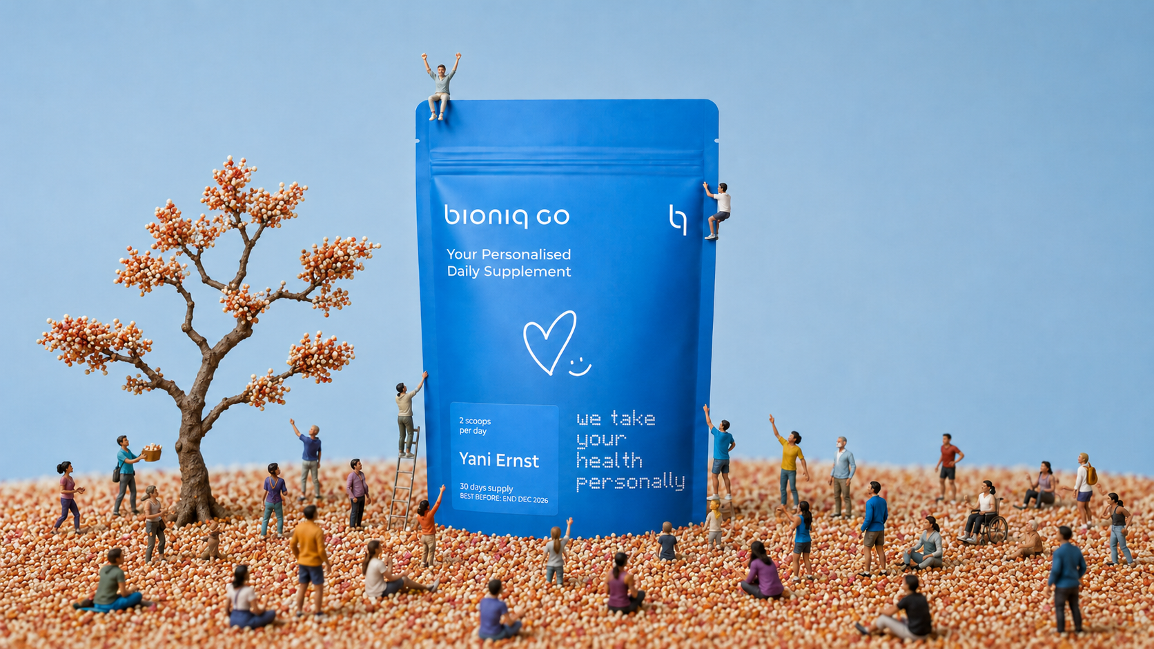 bioniq GO — your personalised daily supplement