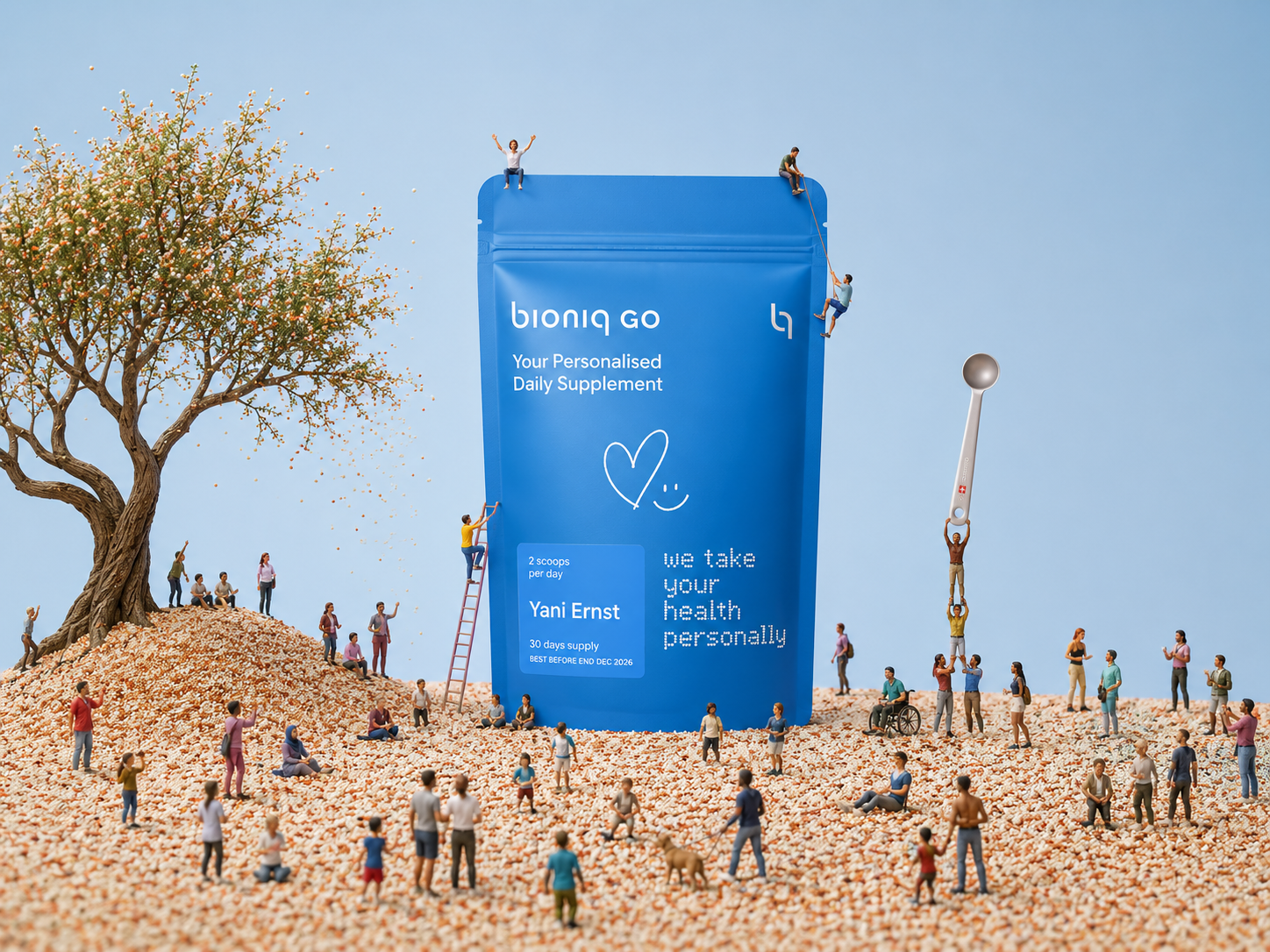bioniq GO — your personalised daily supplement