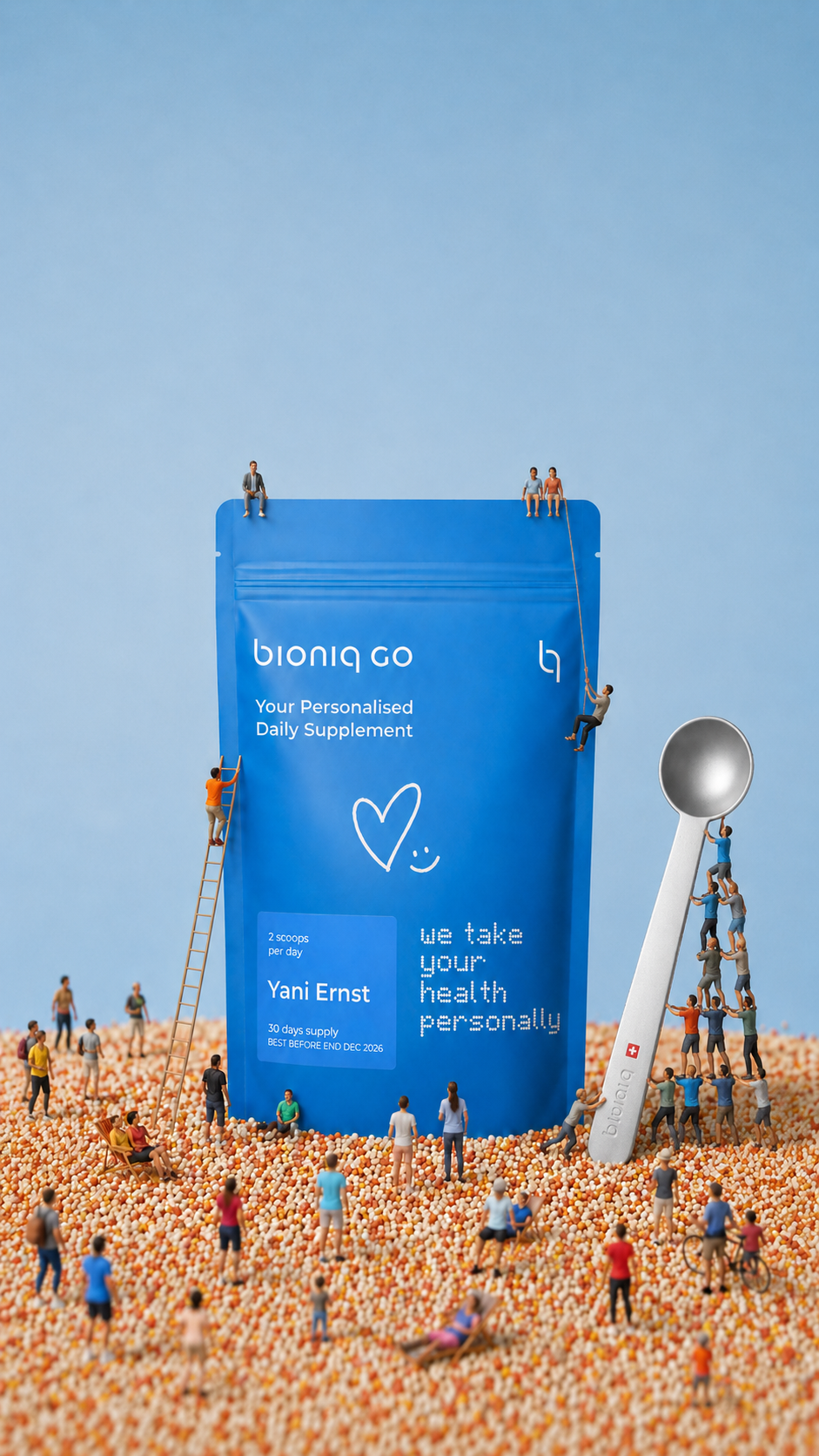 bioniq GO — your personalised daily supplement